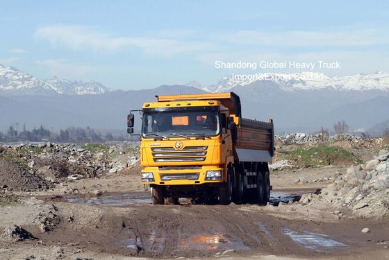 Shacman F3000 8×4 Dump Truck với động cơ 420HP và thân thép mạnh mẽ cho khai thác mỏ Tanzania