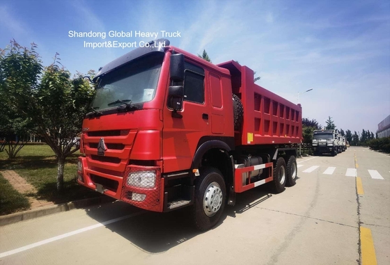 Thương hiệu gốc Trung Quốc HOWO / Shacman 380hp/371hp 6X4 8X4 Xe ben khai thác mỏ 10/12 bánh