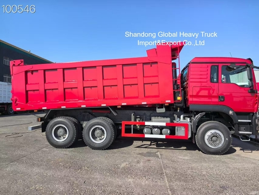 Xe ben Sinotruk HOWO 30 Tấn hạng nặng Sino Cargo 6X4 371HP 380HP 400HP xe ben địa hình / Xe ben / Xe tải ben