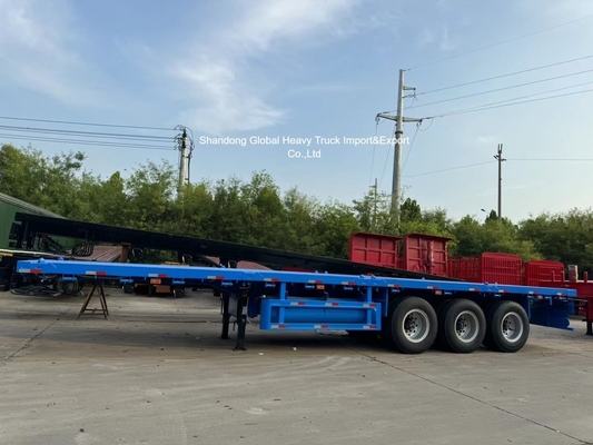 Rơ moóc sàn thấp 3 trục để vận chuyển thiết bị hạng nặng