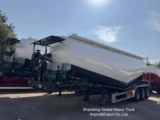40 Tons 40 CBM Bulk Cement Tanker Semi Trailer with High-Strength Steel for Heavy-Duty Transport