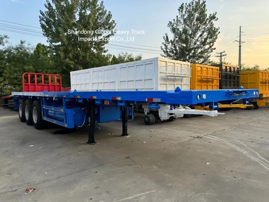 Rơ moóc sàn thấp 3 trục để vận chuyển thiết bị hạng nặng