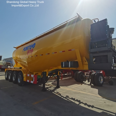 40 Tons 40 CBM Bulk Cement Tanker Semi Trailer with High-strength Q345 Carbon Steel for Efficient Powder Transport