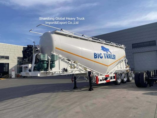 40 Tons 40 CBM Bulk Cement Tanker Semi Trailer with High-Strength Steel for Heavy-Duty Transport