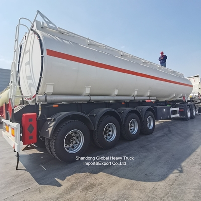 3 trục thép xe chở dầu bán xe kéo 45000L bể nhiên liệu