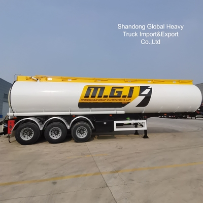 3 trục 45000L Heavy Duty Oil Tanker Semi Trailer