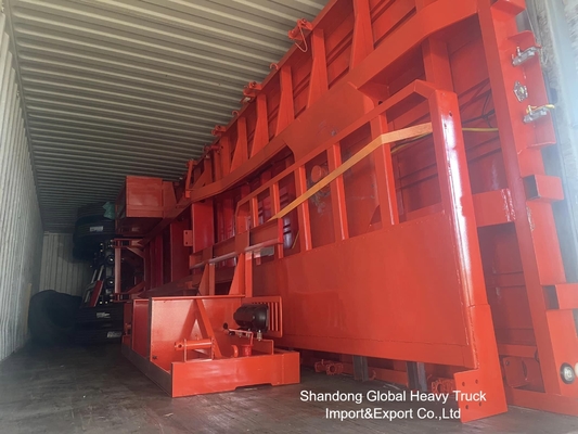 4 trục treo khí hàng rào bán treo cho vận chuyển container