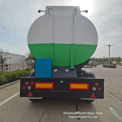 3-Axle Tanker nhiên liệu Semi-trailer 50000L Capacity Steel Construction