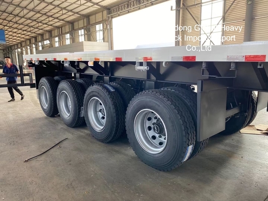 3 trục hàng rào bán xe kéo 40-60t Công suất vận chuyển hàng hóa
