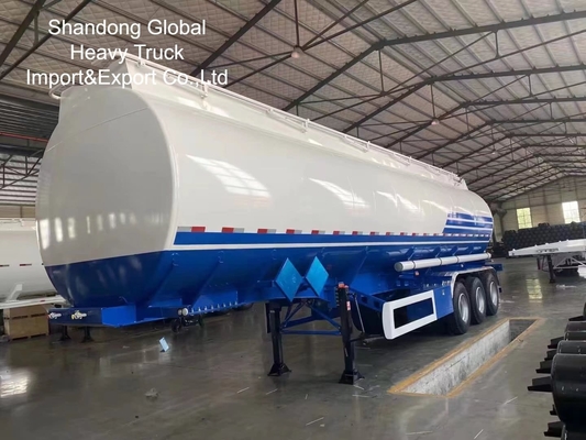 3 trục 45000L xe tăng xăng diesel bán treo với phanh ABS