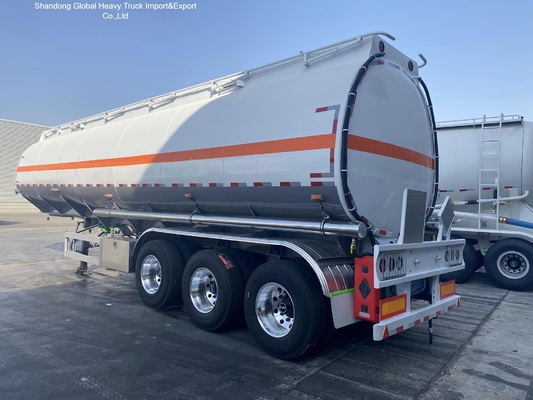3 trục 45000L xe tăng xăng diesel bán treo với phanh ABS