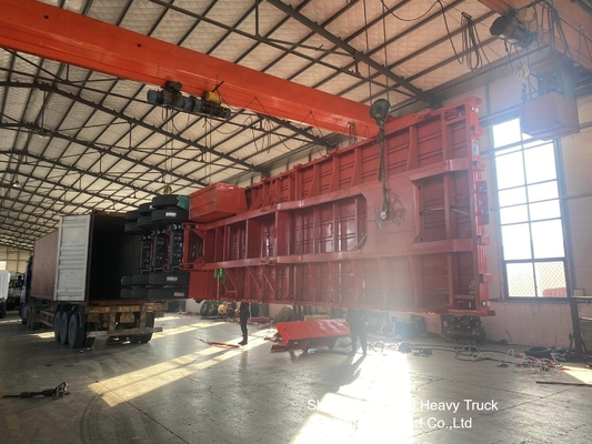 4 trục treo khí hàng rào bán treo cho vận chuyển container
