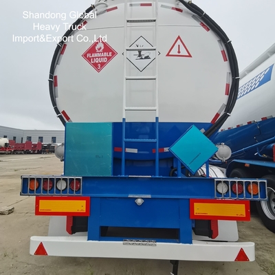 3 trục 45000L xe tăng xăng diesel bán treo với phanh ABS