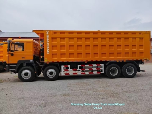 Shacman F3000 8×4 Dump Truck với động cơ diesel 400HP và phong cách nâng phía trước cho xây dựng hạng nặng