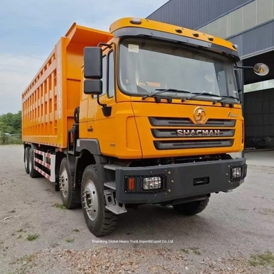 Shacman F3000 8×4 Dump Truck với động cơ diesel 400HP và phong cách nâng phía trước cho xây dựng hạng nặng