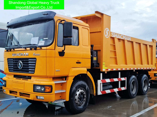Xe ben Shacman mới hoặc đã qua sử dụng 6x4 với tiêu chuẩn khí thải Euro 2, hộp số 10 tiến và thông số kỹ thuật 8329x2490x3450mm