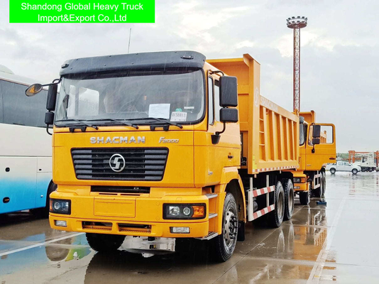 Xe ben Shacman mới hoặc đã qua sử dụng 6x4 với tiêu chuẩn khí thải Euro 2, hộp số 10 tiến và thông số kỹ thuật 8329x2490x3450mm