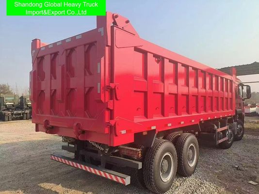 HOWO Truck dump Truck 371HP 375HP 8X4 40t-60t tải với điều kiện tuyệt vời cho châu Phi