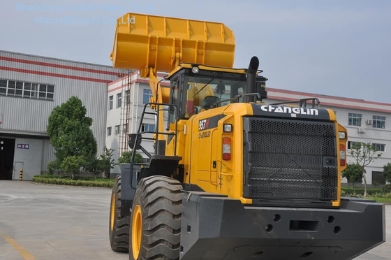 Máy móc đất 5 tấn mới Zl50g Zl50gn Loader bánh xe với hộp số Zf