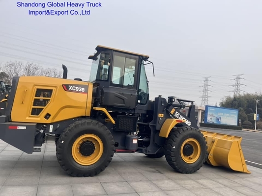 Máy móc đất 5 tấn mới Zl50g Zl50gn Loader bánh xe với hộp số Zf