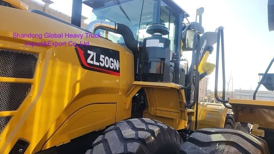 Máy móc đất 5 tấn mới Zl50g Zl50gn Loader bánh xe với hộp số Zf