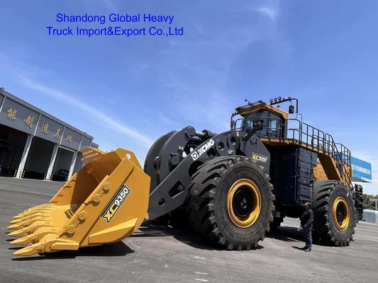 XC9350 Loader bánh xe khai thác mỏ 35ton 18 Cbm truyền động thủy lực