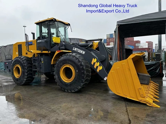 Liugong LW700KN Loader bánh xe 7 tấn với động cơ Weichai