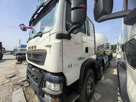 Xe tải trộn bê tông 6 × 4 15cbm 400hp Tiêu chuẩn ISO9000