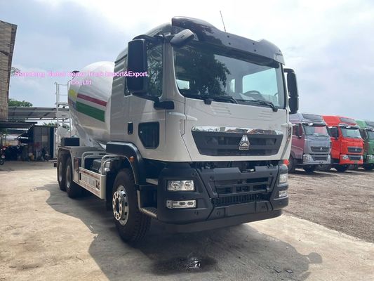 Xe tải trộn bê tông 6 × 4 SDEC 12m3 380HP cho xây dựng