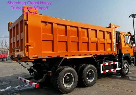Shacman F3000 xe tải đổ rác hạng nặng hoàn toàn mới với dung lượng 30 tấn và 10 bánh xe để vận chuyển khai thác mỏ