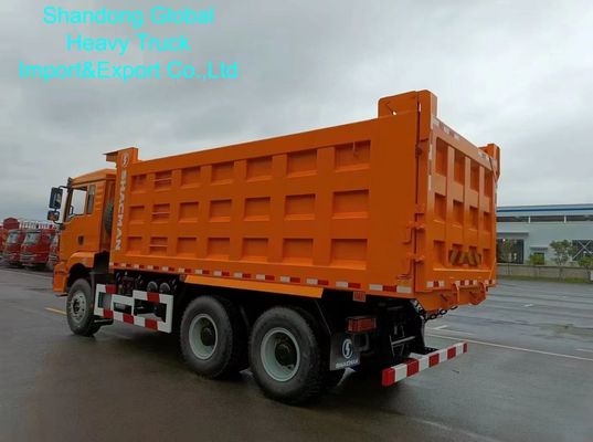 Xe ben hạng nặng Shacman F3000 tải trọng 25-40 tấn, bình nhiên liệu 400L và hộp số sàn 12 cấp