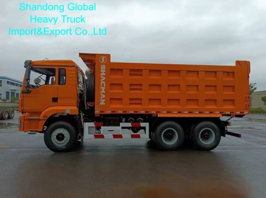 Xe ben hạng nặng Shacman F3000 tải trọng 25-40 tấn, bình nhiên liệu 400L và hộp số sàn 12 cấp