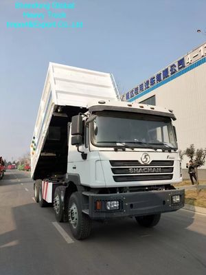 Shacman F3000 30 Tons Dump Truck với khí thải Euro 2 và hệ thống thủy lực HYVA