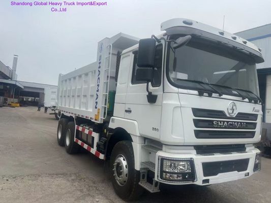 Shacman F3000 30 Tons Dump Truck với khí thải Euro 2 và hệ thống thủy lực HYVA