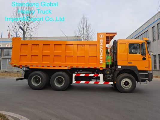 Xe ben Shacman F3000 6x4 tải trọng 25-30 tấn, chuyên dụng cho công trình, khung gầm thép cường độ cao
