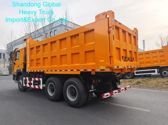 Xe ben Shacman F3000 6x4 tải trọng 25-30 tấn, chuyên dụng cho công trình, khung gầm thép cường độ cao