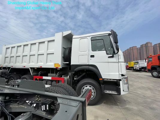 Xe ben hạng nặng Sinotruk HOWO 400HP 420HP với vô lăng bên trái/bên phải và ghế treo khí nén