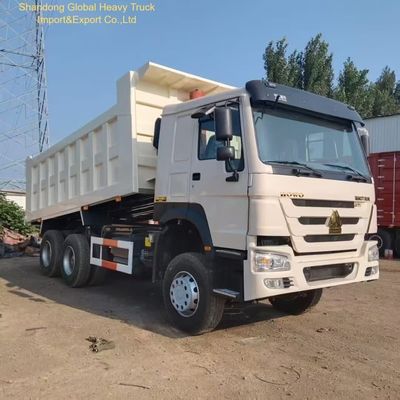 Xe ben hạng nặng Sinotruk HOWO 400HP 420HP với vô lăng bên trái/bên phải và ghế treo khí nén