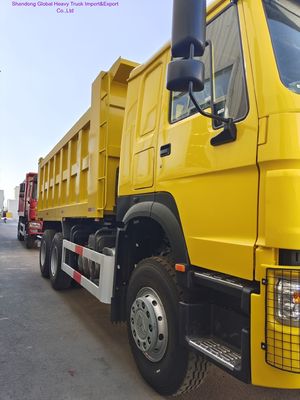 Sinotruk mới HOWO 6X4 bánh xe tải hạng nặng với động cơ 400 HP và lái tay trái / tay phải