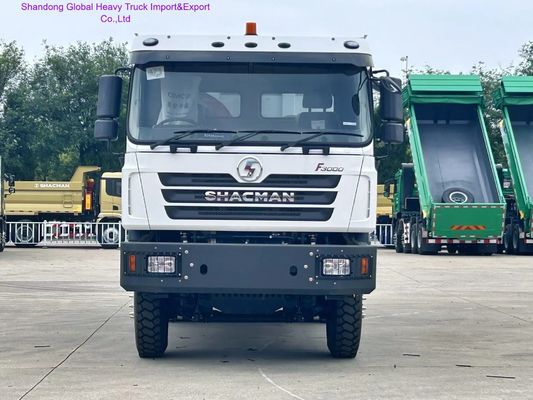 Shacman F3000 Heavy Duty Dump Truck với hộp số thủ công 12 tốc độ FAST MAN 16T trục sau và bể nhôm 400L
