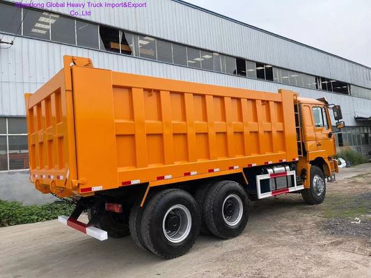 Shacman F3000 Dump Truck với tiêu chuẩn khí thải Euro 3 Động cơ 400 mã lực và bánh xe lái 6x4 cho khai thác mỏ hạng nặng