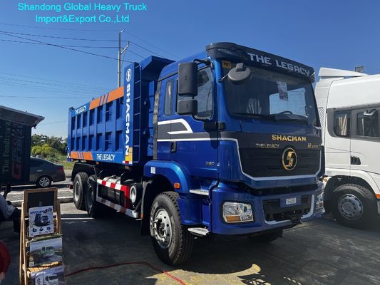 Xe ben hạng nặng Shacman F3000 8×4 12 bánh với tải trọng 35-40 tấn và dung tích 25-30 m³