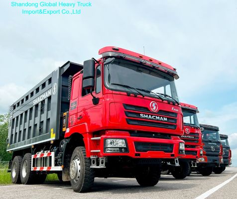 Shacman F3000 Heavy Duty Dump Truck với động cơ Weichai 380HP FAST 12 tốc độ hộp số thủ công và khung gầm tăng cường