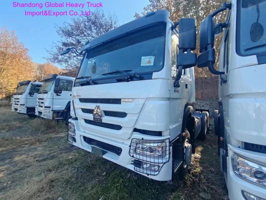 Xe đầu kéo LHD hạng nặng giá rẻ 6×4 với động cơ 336-420 HP và hộp số sàn 10/12 cấp