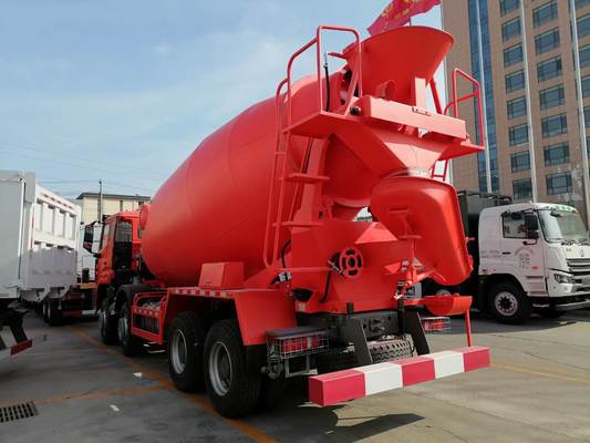 New and Used Sinotruk HOWO 6x4 12m³ Capacity Bulk Concrete Mixer Truck with 371 HP Engine and High-Strength Wear-Resistant Steel Drum