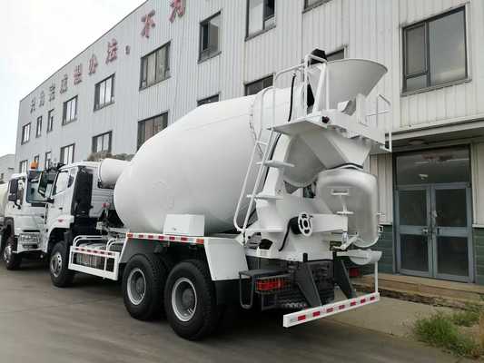 Sinotruk HOWO 12m3 Capacity 371HP Engine 6×4 Drive Type Concrete Mixer Truck for Heavy Construction