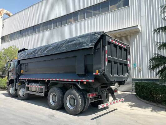 10cbm HOWO Xe tải cũ Cement Mixing Pump Xe tải trộn bê tông