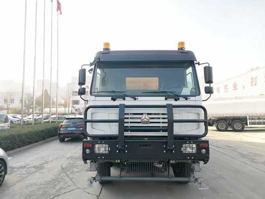 HOWO Nx 6X4 380HP 25000 lít Tàu chứa nước uống Xe tải phun nước với khung hình tăng cường