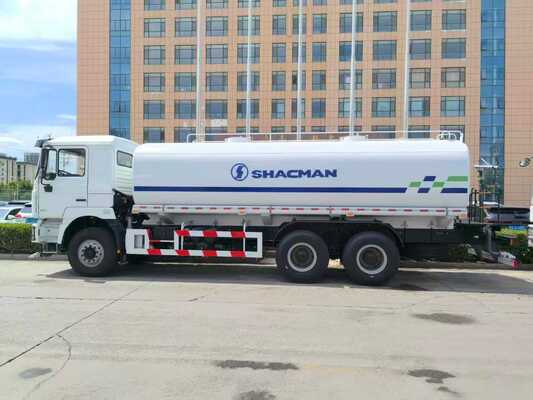 Giá nhà máy Shacman 6 × 4 20000L Thép không gỉ Thang bể nước xe tải với 20 Tons Capacity tải