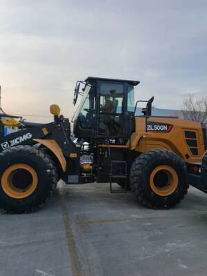 XCMG ZL50GN 5ton Wheel Loader với dung lượng xô 3,0m3 và 162kW công suất định giá cho xây dựng hạng nặng